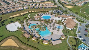 Aerial View of The Oasis Club