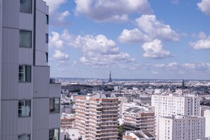 Blick von der Unterkunft