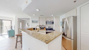 Fully Stocked Kitchen