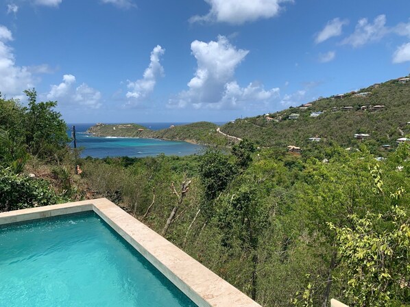 Pool and Fish Bay view