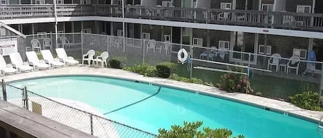 Heated pool (open until Fri. After Labor Day )