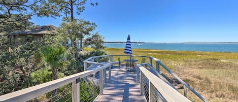 Hilton Head Vacation Rental House | 2BR | 2BA | Stairs Required | 916 Sq Ft