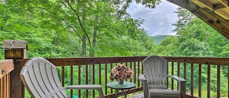 The mountains are waiting at this Waynesville vacation rental!