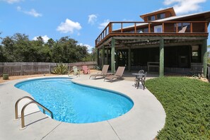 Exterior of House with Private Pool