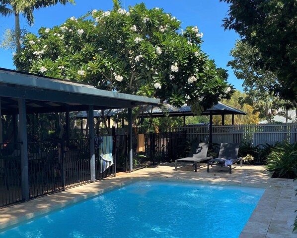 Pool-side living