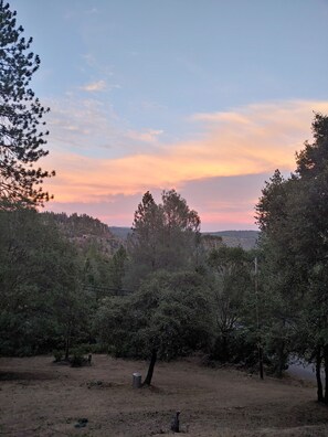 View from back deck