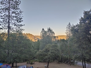 View from back deck