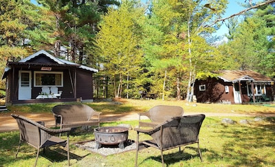 Rustic Cabin in beautiful environment under Pine Trees