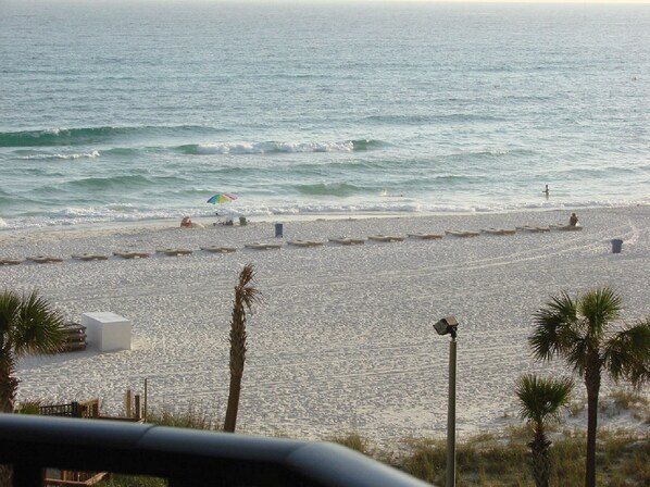 Gulf view from the balcony