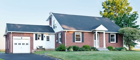 Front of the cottage