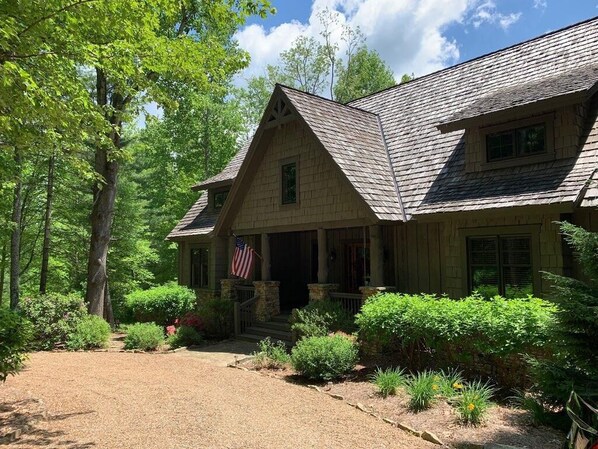 Front of Mountain Home