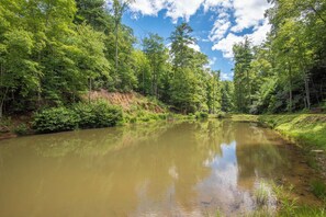 Private fishing pond (catch-n-release)...