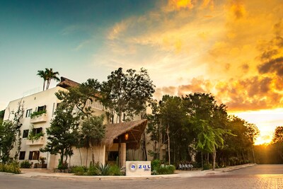 This comfortable room is a great option for a romantic escape in Tulum.