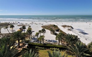 Common view from units' large balconies.