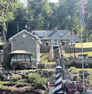 View of House from the edge of the Dock