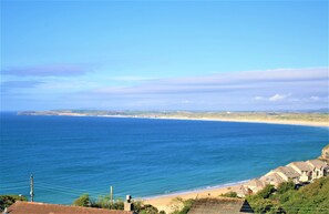 Vue sur la plage ou l’océan