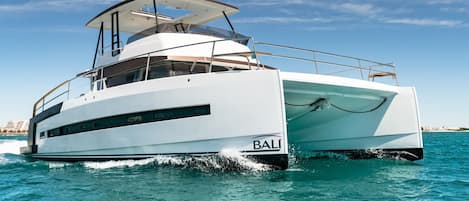 The 2020 built Bali catamaran is state of the art