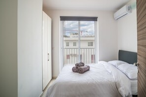 The first bedroom
