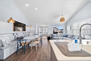 Bright and airy living space 