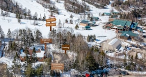 1st Slope Side home at Bretton Woods, eye site of Gondola on the beginner trail