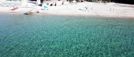 Mare spiaggia e ombrelloni a 200 metri dalla casa