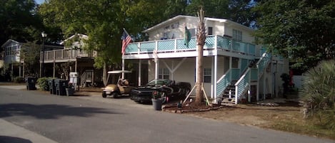 Picture of the house and golf cart that we include at no extra cost for your use