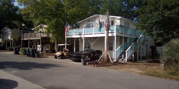 Picture of the house and golf cart that we include at no extra cost for your use