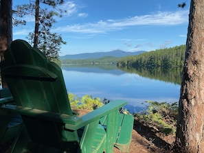 View from our favorite spot. Come here to welcome the day or watch the sun set.