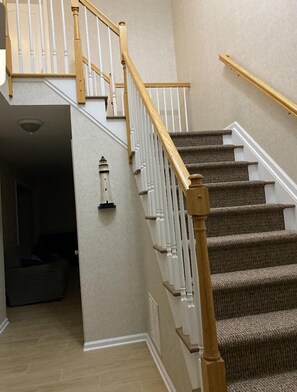 Entry way & stairs to second floor