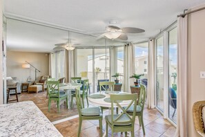 Great space for game night or dinner