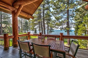 This incredible lakefront home offers a one of a kind luxury experience. Enjoy fantastic views of the lake from the comfort of a spacious home with elegant decor.