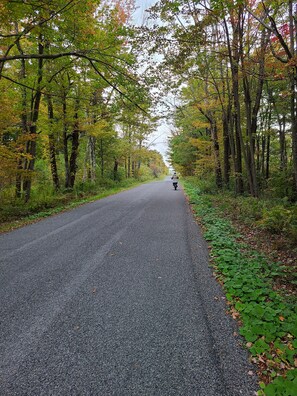 Peaceful area roads 