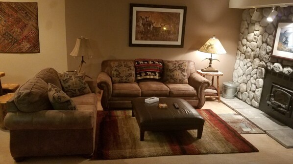 Living Room - Queen size sofa pullout bed