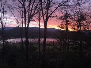 Gorgeous Lake Chatuge sunset!