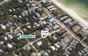 It's just a short walk to beach access on 30A