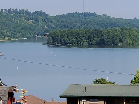 Blick von der Unterkunft