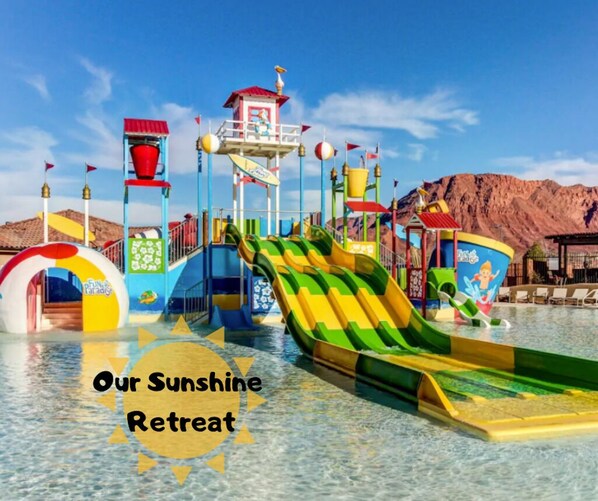 Kids cove waterslide park