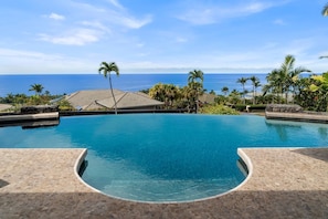 Breathtaking view from the pool and Lanai