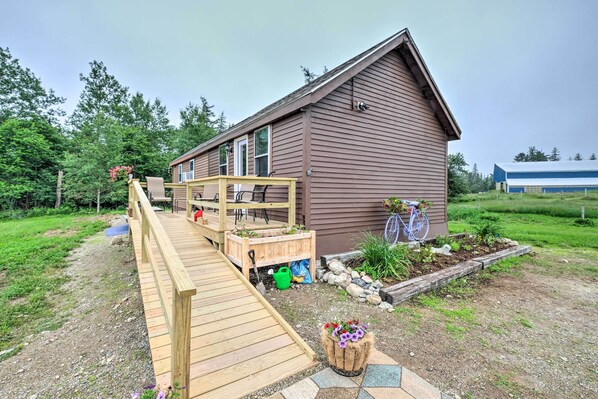 Cherryfield Vacation Rental | 1BR | 1BA | Single-Story Cottage