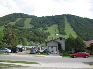 view from the front yard