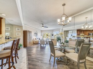 Dining Area Seats 4 at 205 Windsor Place