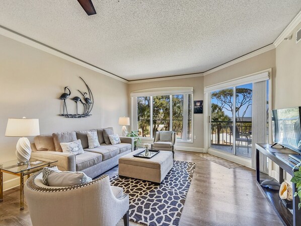 Living Room at 205 Windsor Place