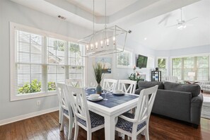 Dining Area with Seating for Six at 39 Shell Ring
