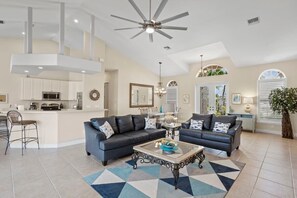 Open floorplan leaves little to be desired in terms of spaciousness