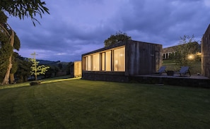 Front of property – evening/night