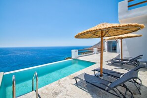 Incredible sea view, private pool, Plakias, Crete