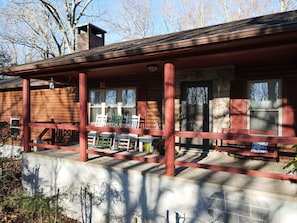 Porch with Rocking Chairs