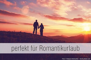 Für einen romantischen Paarurlaub der perfekte Ort.