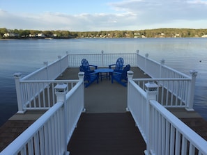 new furniture for boathouse roof top deck