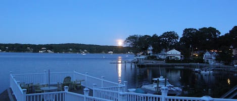 Boathouse deck, facing Niantic River